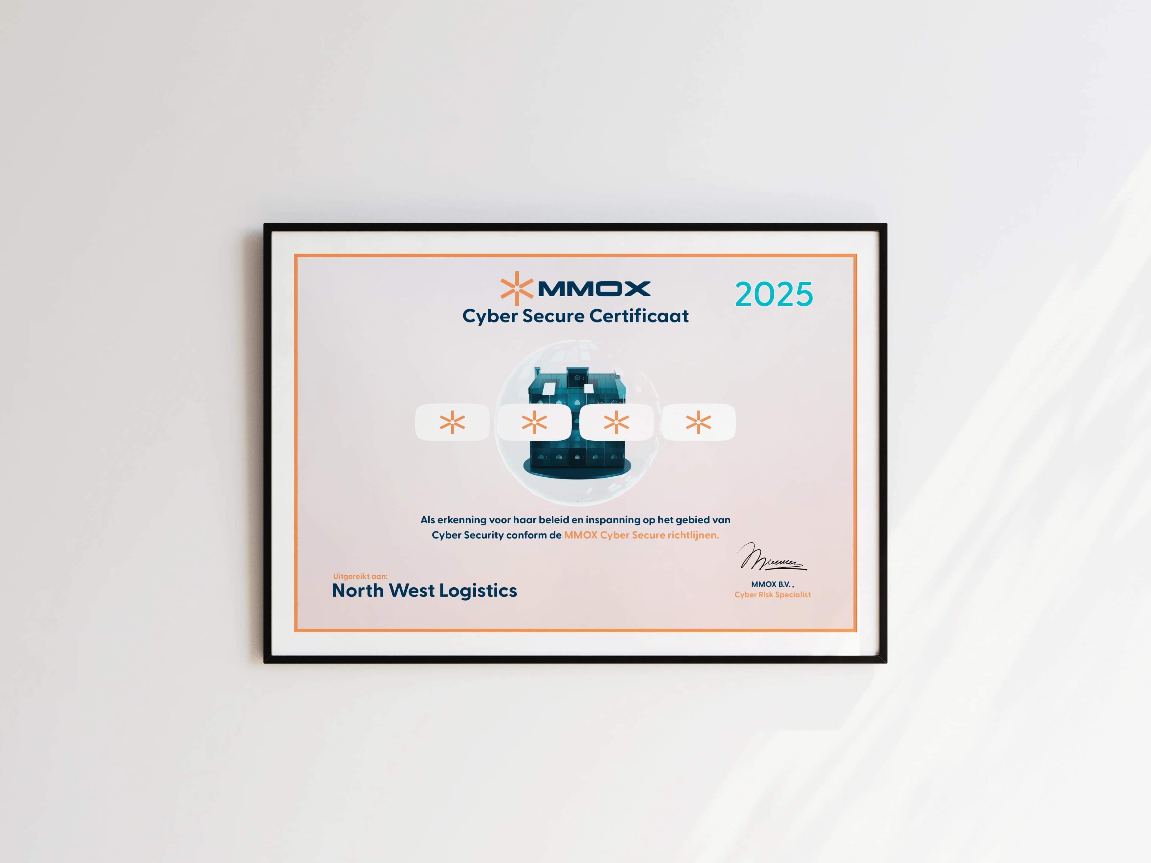 MMOX Certificaat